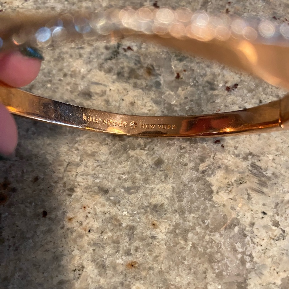 Kate Spade Do The Twist Pave Hinged Bracelet - Picture 8 of 10